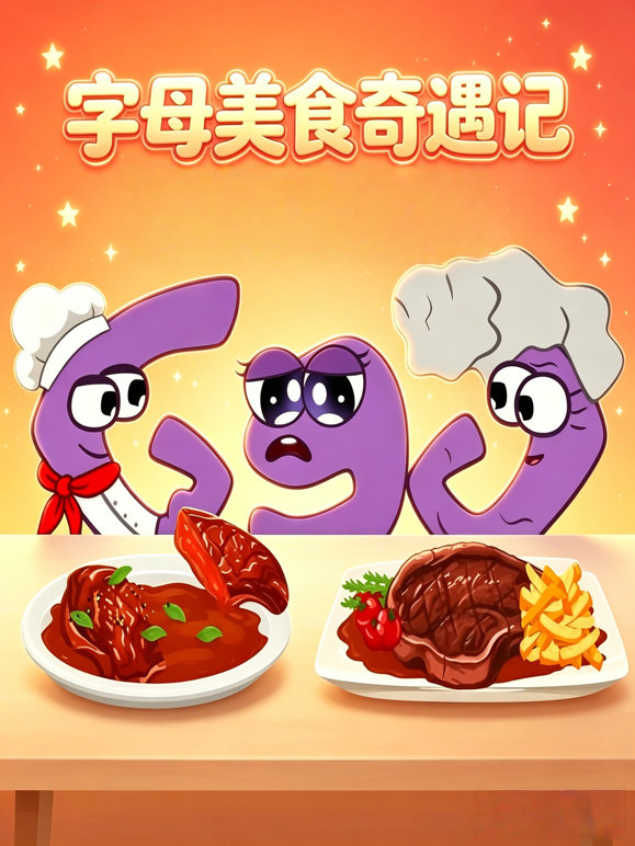 字母美食奇遇記