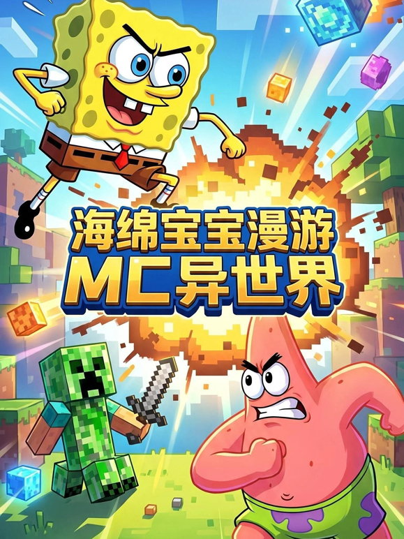 海綿寶寶漫遊MC異世界