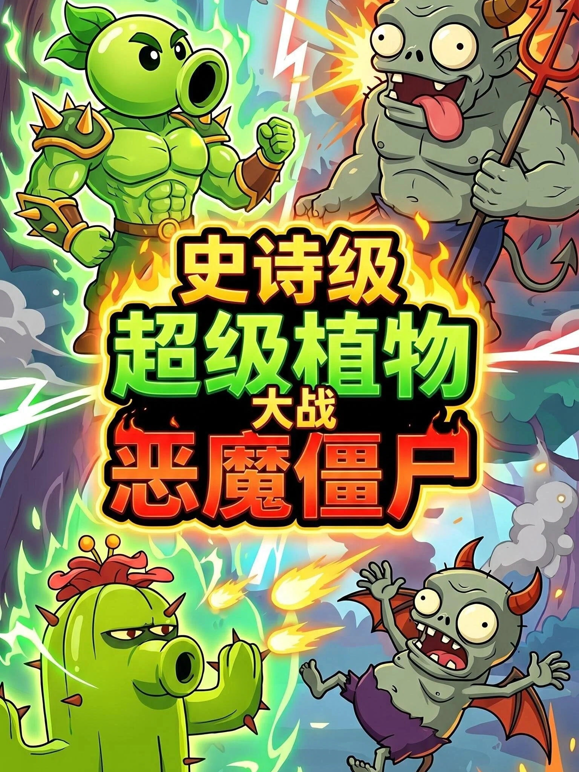 史詩級超級植物大戰惡魔殭屍